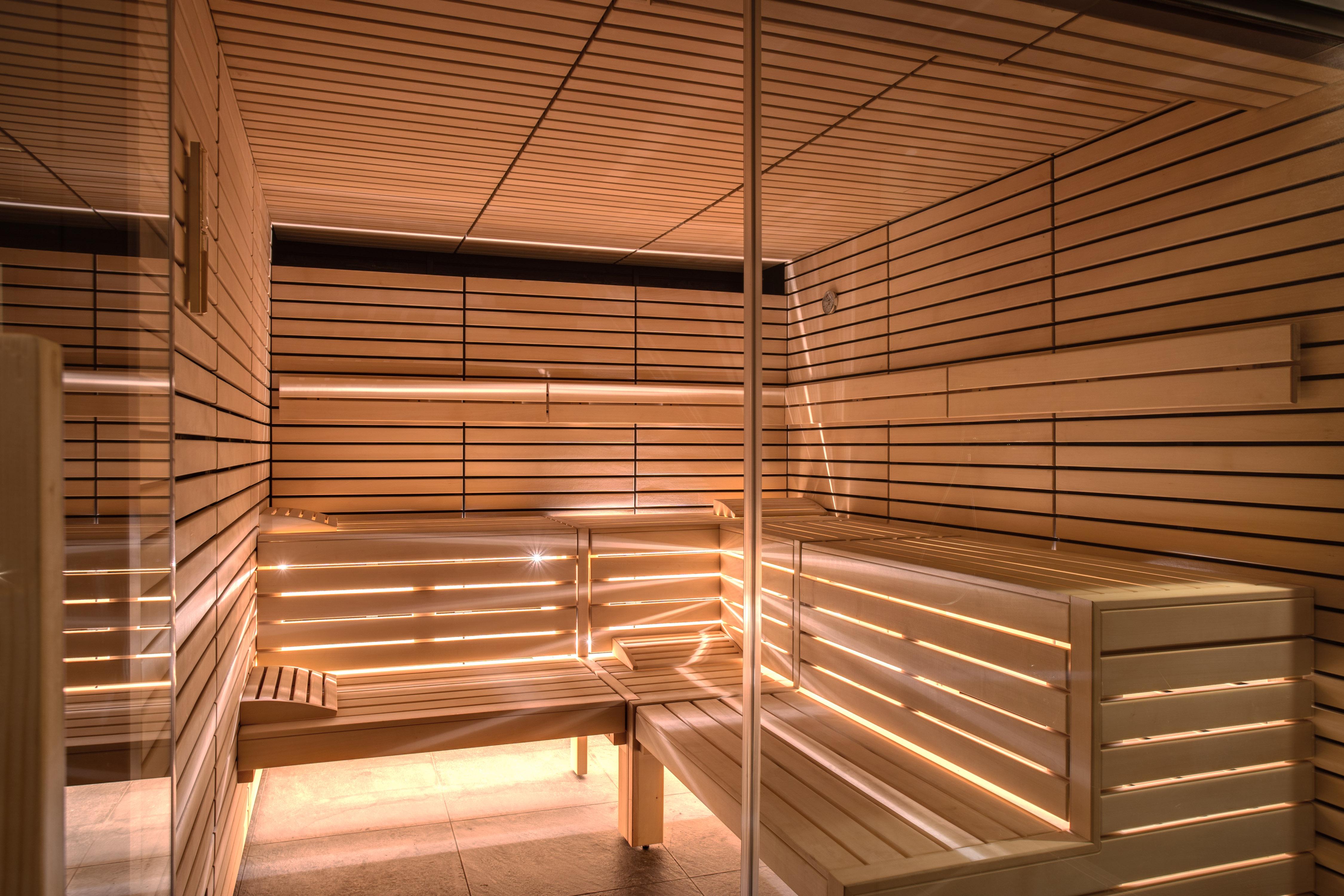Hotel Splendide Royal Lugano Buitenkant foto A modern Finnish sauna