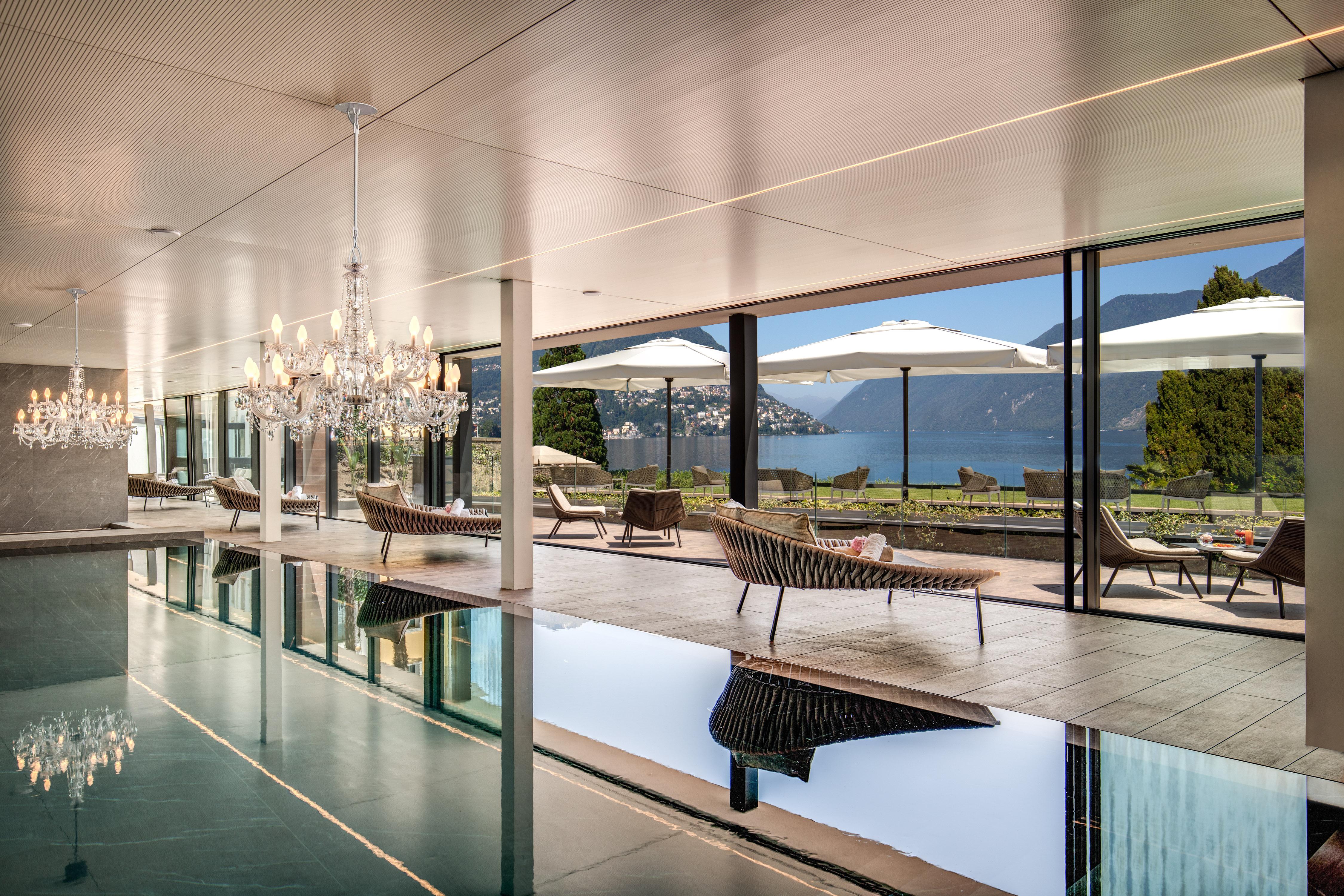 Hotel Splendide Royal Lugano Buitenkant foto The Lake House