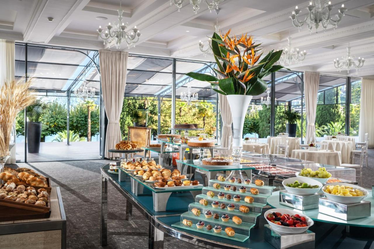 Hotel Splendide Royal Lugano Buitenkant foto The Garden Grill