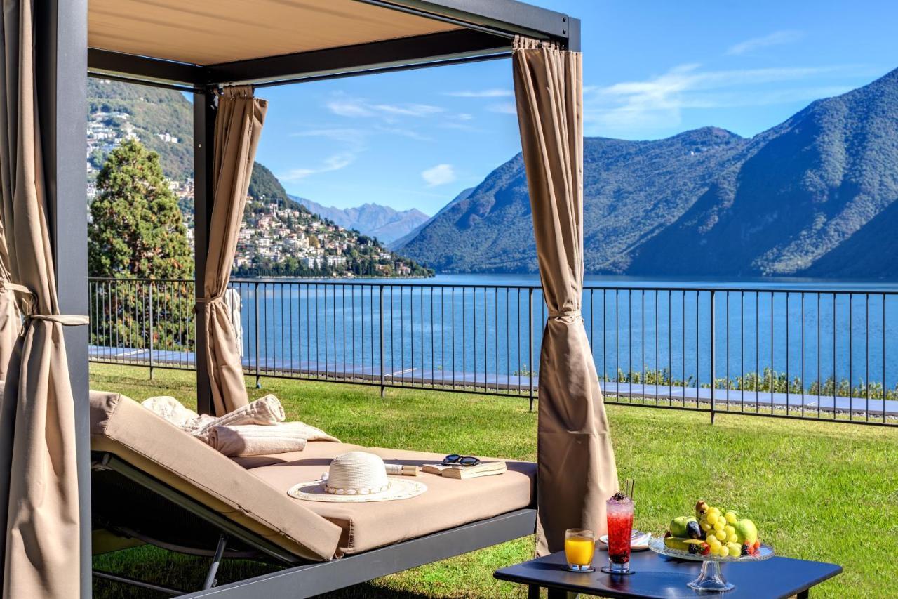 Hotel Splendide Royal Lugano Buitenkant foto The hotel's lakefront