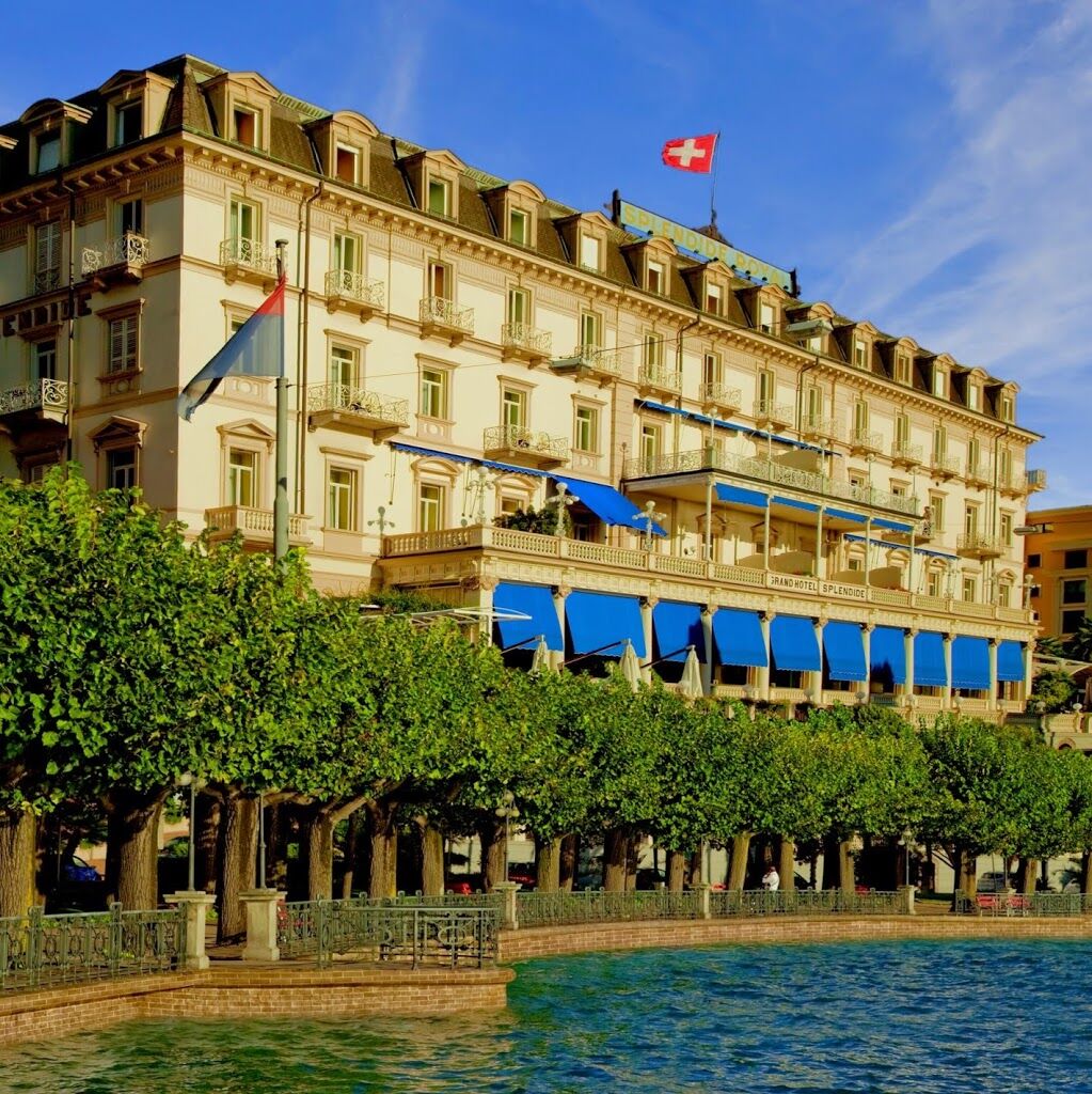 Hotel Splendide Royal Lugano Buitenkant foto