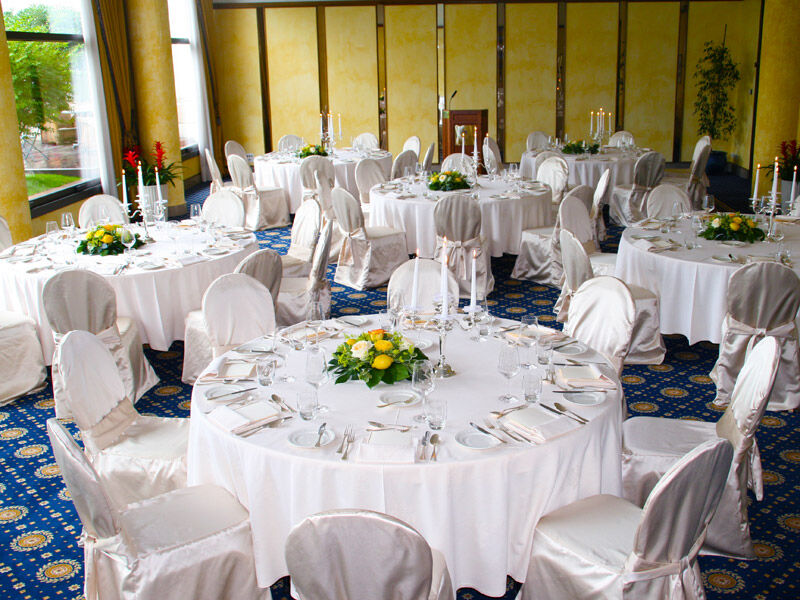 Hotel Splendide Royal Lugano Buitenkant foto A wedding reception