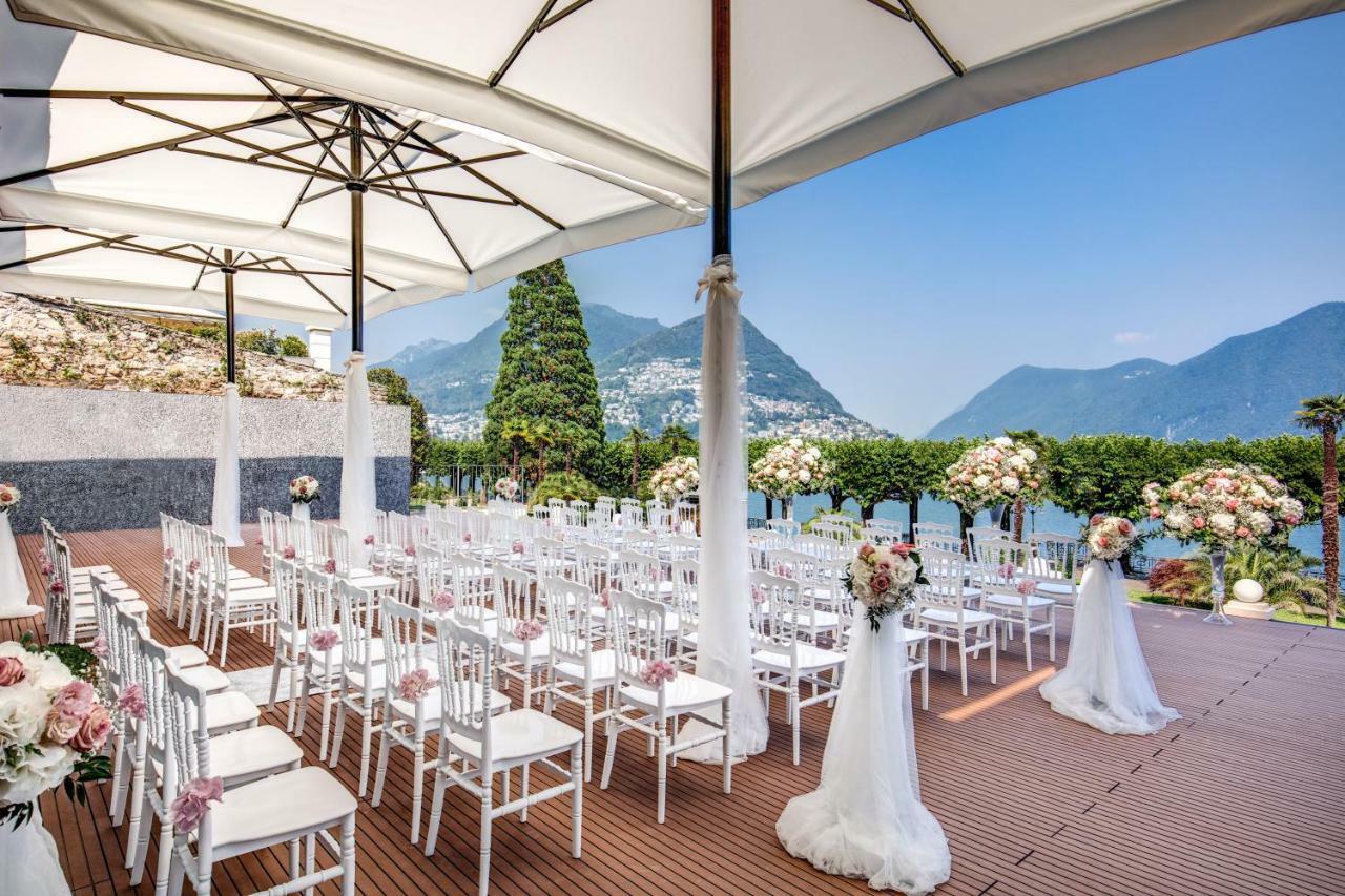 Hotel Splendide Royal Lugano Buitenkant foto Wedding at the Mandarin Oriental Lake Como